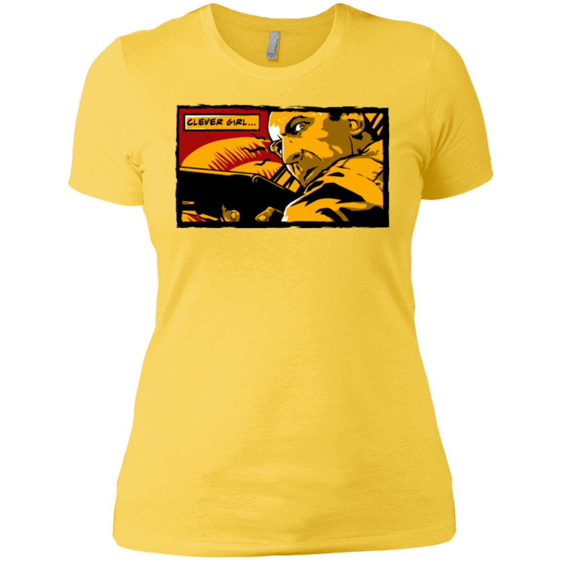 T-Shirts Vibrant Yellow / X-Small Clever Girl Women's Premium T-Shirt