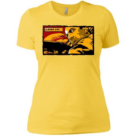 T-Shirts Vibrant Yellow / X-Small Clever Girl Women's Premium T-Shirt
