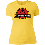 T-Shirts Vibrant Yellow / X-Small Clever Girl Women's Premium T-Shirt