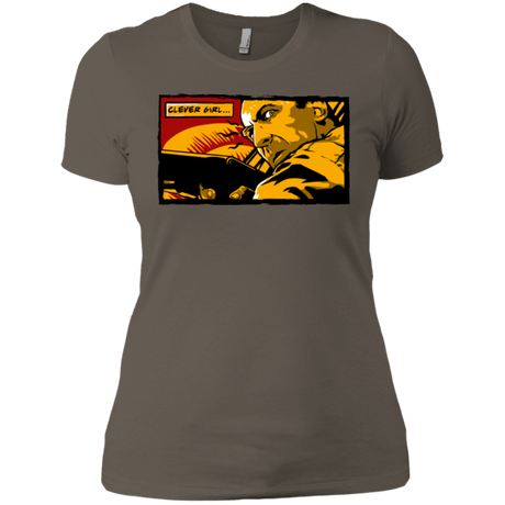T-Shirts Warm Grey / X-Small Clever Girl Women's Premium T-Shirt