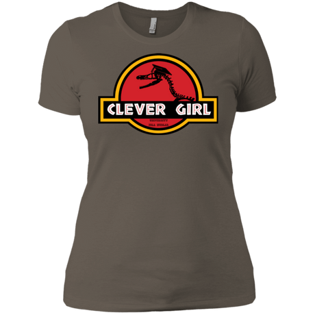T-Shirts Warm Grey / X-Small Clever Girl Women's Premium T-Shirt