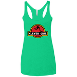 Clever Girl Women's Triblend Racerback Tank