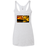 T-Shirts Heather White / X-Small Clever Girl Women's Triblend Racerback Tank