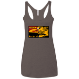 T-Shirts Macchiato / X-Small Clever Girl Women's Triblend Racerback Tank