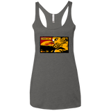T-Shirts Premium Heather / X-Small Clever Girl Women's Triblend Racerback Tank