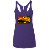 T-Shirts Purple Rush / X-Small Clever Girl Women's Triblend Racerback Tank