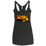 T-Shirts Vintage Black / X-Small Clever Girl Women's Triblend Racerback Tank