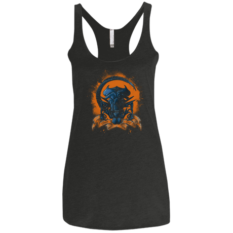 T-Shirts Vintage Black / X-Small CLEVER GIRL Women's Triblend Racerback Tank
