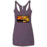 T-Shirts Vintage Purple / X-Small Clever Girl Women's Triblend Racerback Tank