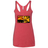 T-Shirts Vintage Red / X-Small Clever Girl Women's Triblend Racerback Tank