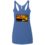 T-Shirts Vintage Royal / X-Small Clever Girl Women's Triblend Racerback Tank