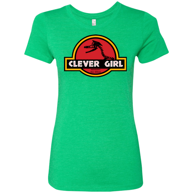 T-Shirts Envy / Small Clever Girl Women's Triblend T-Shirt