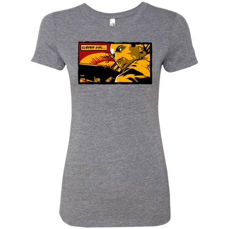 T-Shirts Premium Heather / Small Clever Girl Women's Triblend T-Shirt