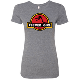 T-Shirts Premium Heather / Small Clever Girl Women's Triblend T-Shirt