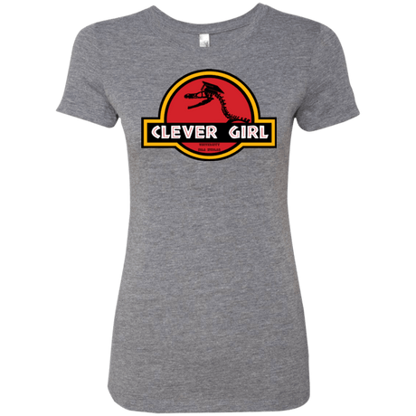 T-Shirts Premium Heather / Small Clever Girl Women's Triblend T-Shirt