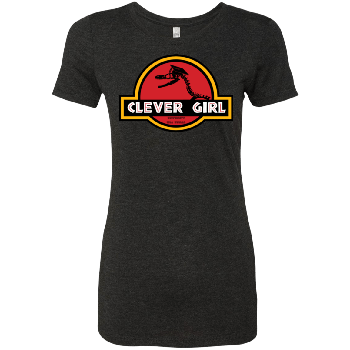 T-Shirts Vintage Black / Small Clever Girl Women's Triblend T-Shirt