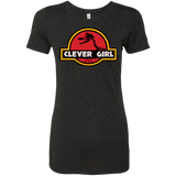 T-Shirts Vintage Black / Small Clever Girl Women's Triblend T-Shirt