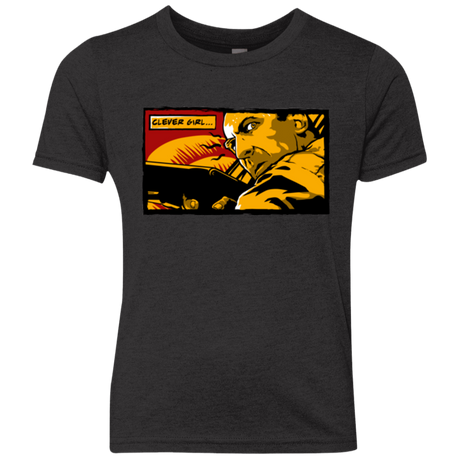 T-Shirts Vintage Black / YXS Clever Girl Youth Triblend T-Shirt
