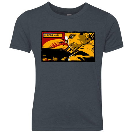 T-Shirts Vintage Navy / YXS Clever Girl Youth Triblend T-Shirt