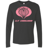 T-Shirts Heavy Metal / Small Clit Commander Men's Premium Long Sleeve
