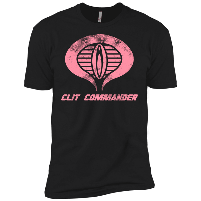 T-Shirts Black / X-Small Clit Commander Men's Premium T-Shirt