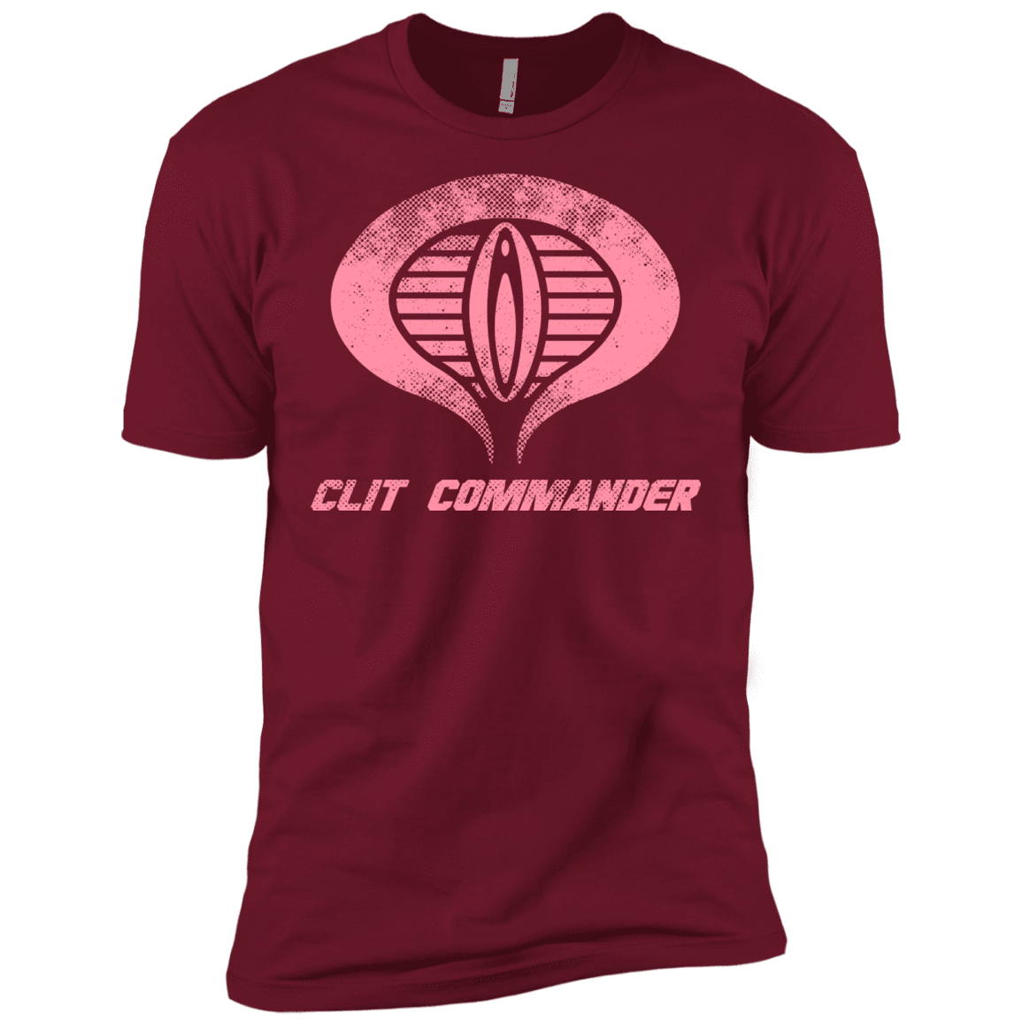 T-Shirts Cardinal / X-Small Clit Commander Men's Premium T-Shirt