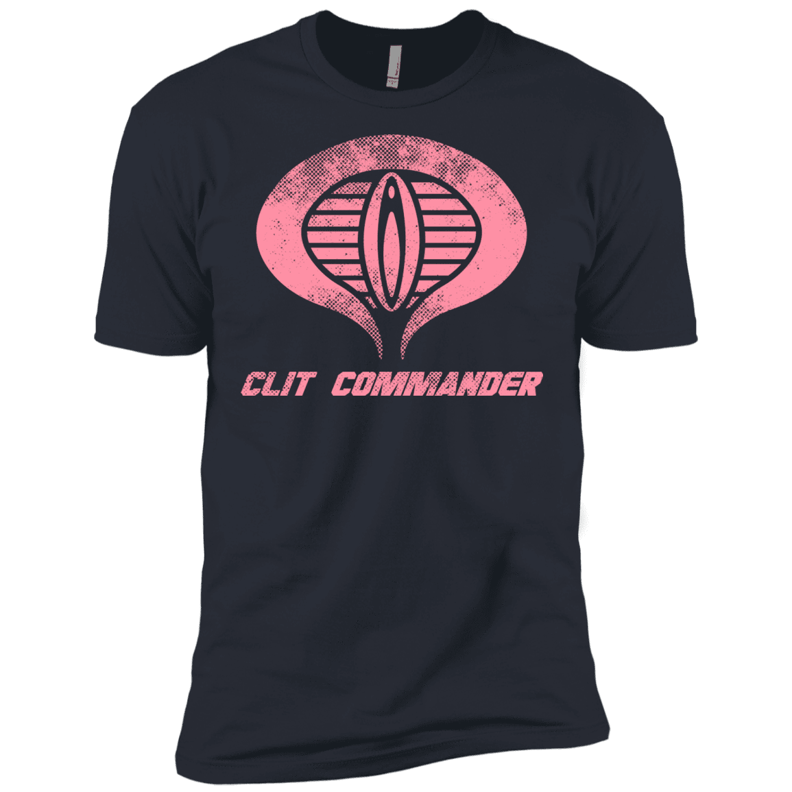 T-Shirts Indigo / X-Small Clit Commander Men's Premium T-Shirt