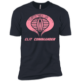 T-Shirts Indigo / X-Small Clit Commander Men's Premium T-Shirt