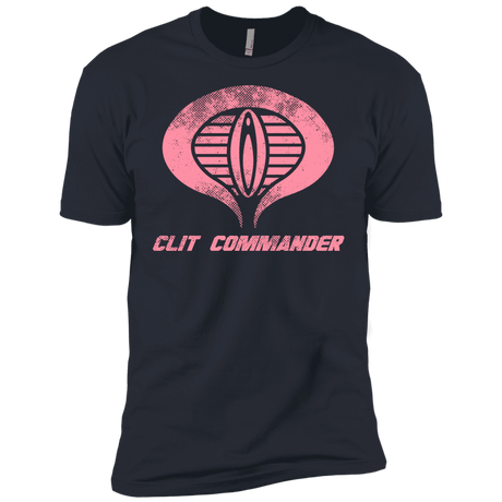 T-Shirts Indigo / X-Small Clit Commander Men's Premium T-Shirt