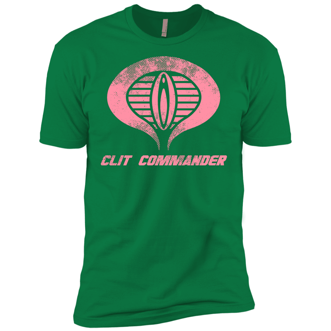 T-Shirts Kelly Green / X-Small Clit Commander Men's Premium T-Shirt