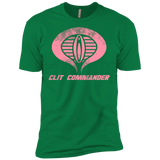 T-Shirts Kelly Green / X-Small Clit Commander Men's Premium T-Shirt