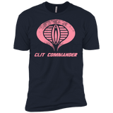 T-Shirts Midnight Navy / X-Small Clit Commander Men's Premium T-Shirt