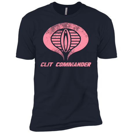 T-Shirts Midnight Navy / X-Small Clit Commander Men's Premium T-Shirt