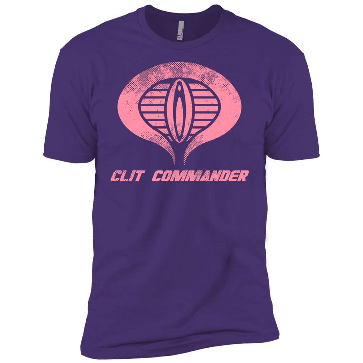 T-Shirts Purple / X-Small Clit Commander Men's Premium T-Shirt