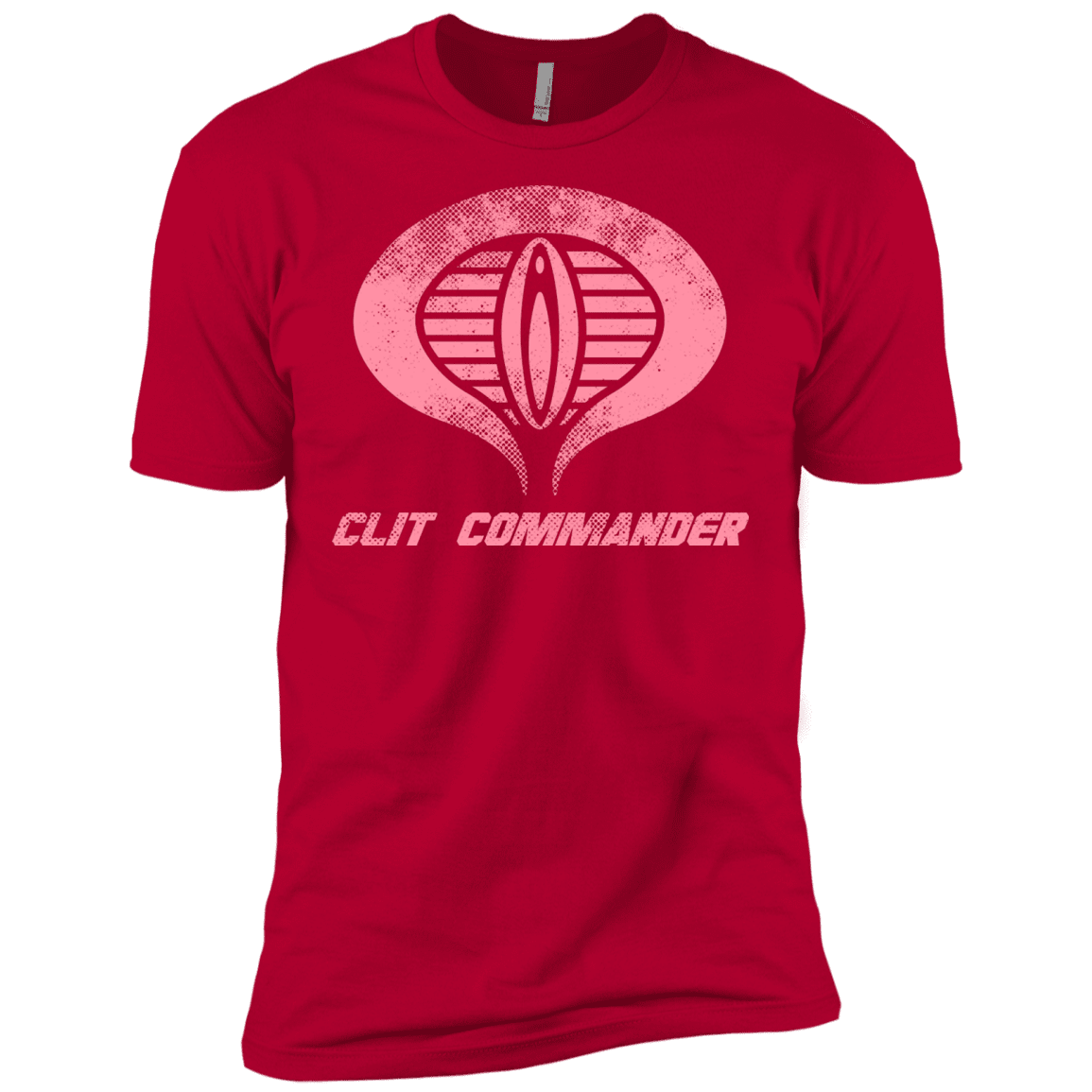 T-Shirts Red / X-Small Clit Commander Men's Premium T-Shirt