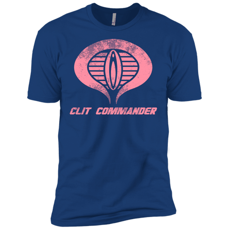 T-Shirts Royal / X-Small Clit Commander Men's Premium T-Shirt