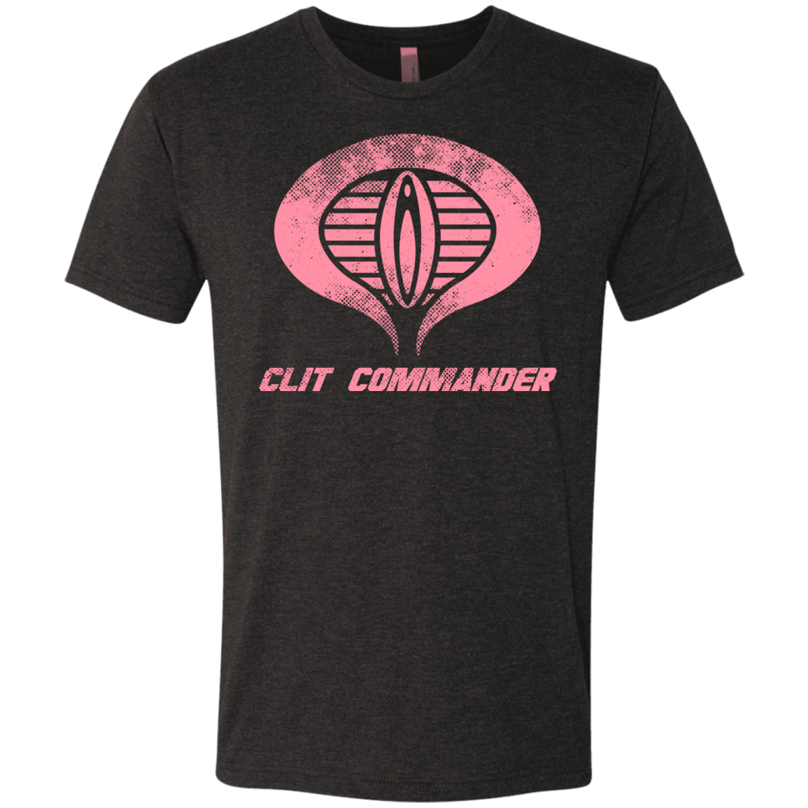 T-Shirts Vintage Black / Small Clit Commander Men's Triblend T-Shirt