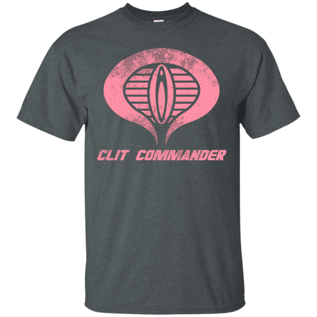 T-Shirts Dark Heather / Small Clit Commander T-Shirt