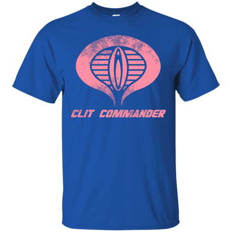 T-Shirts Royal / Small Clit Commander T-Shirt