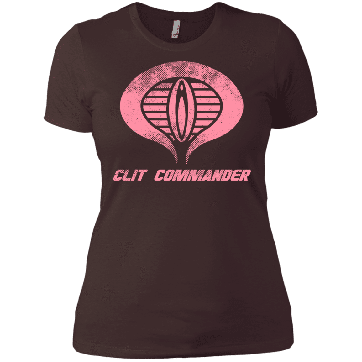T-Shirts Dark Chocolate / X-Small Clit Commander Women's Premium T-Shirt