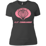 T-Shirts Heavy Metal / X-Small Clit Commander Women's Premium T-Shirt