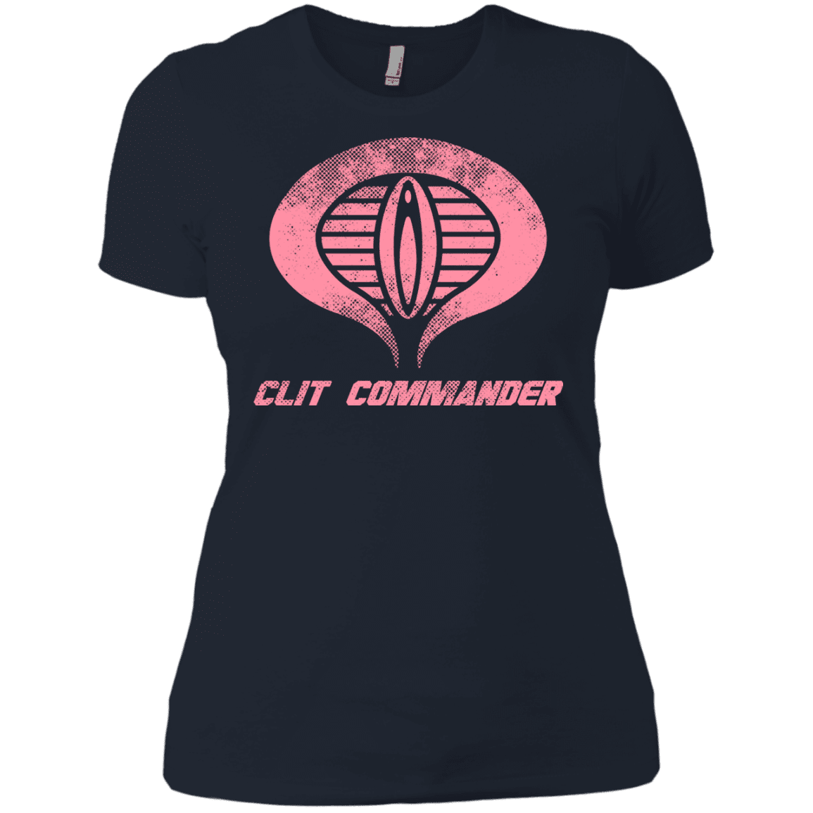 T-Shirts Midnight Navy / X-Small Clit Commander Women's Premium T-Shirt