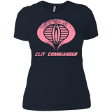 T-Shirts Midnight Navy / X-Small Clit Commander Women's Premium T-Shirt