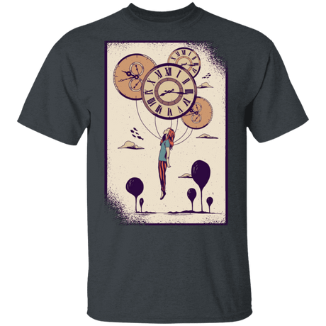 T-Shirts Dark Heather / S Clock T-Shirt