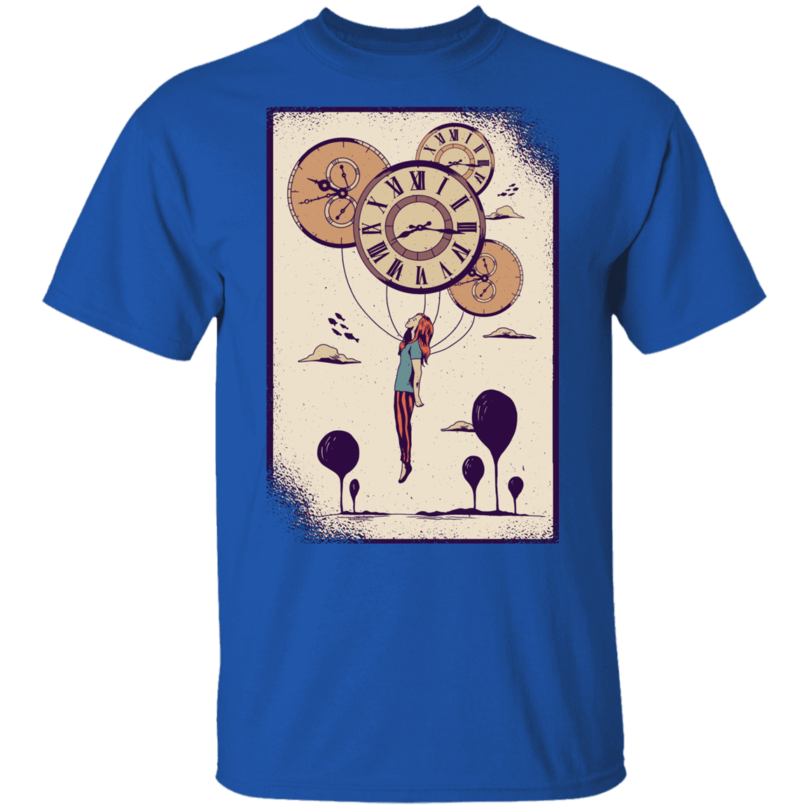 T-Shirts Royal / YXS Clock Youth T-Shirt