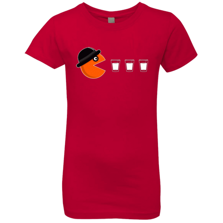 T-Shirts Red / YXS Clockwork man Girls Premium T-Shirt