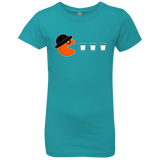 T-Shirts Tahiti Blue / YXS Clockwork man Girls Premium T-Shirt