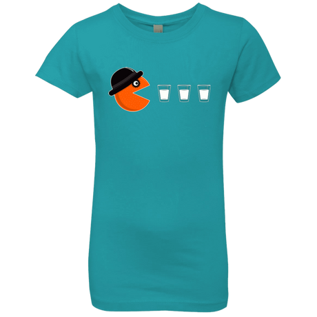 T-Shirts Tahiti Blue / YXS Clockwork man Girls Premium T-Shirt