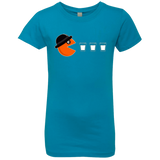 T-Shirts Turquoise / YXS Clockwork man Girls Premium T-Shirt