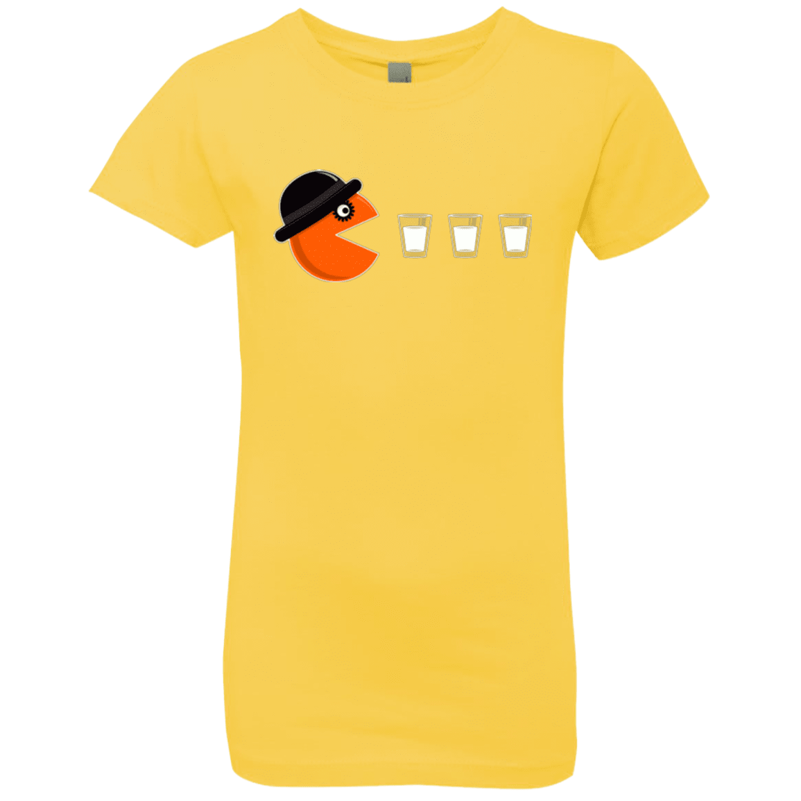 T-Shirts Vibrant Yellow / YXS Clockwork man Girls Premium T-Shirt